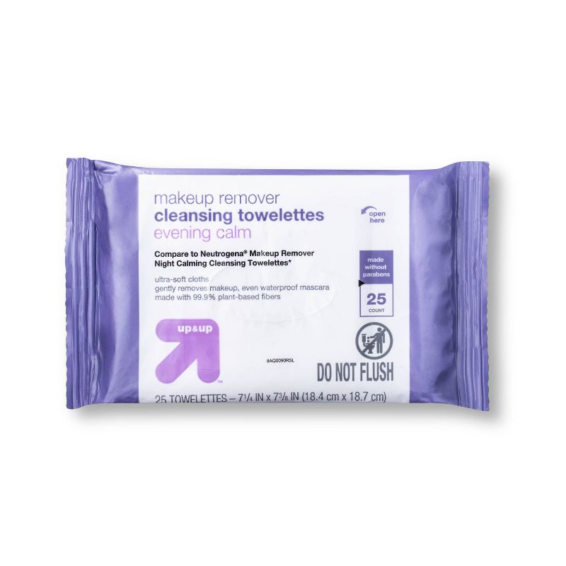 Makeup Remover Cleansing Towelettes - 30ct - up & up™, 1 of 9