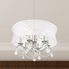 Livex Lighting Newcastle 6 - Light Chandelier in  Brushed Nickel - 3 of 4