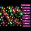 vidaXL Christmas Lighting Outdoor Xmas LED Curtain Icicle Lights with 8 Models - 4 of 4
