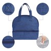 REGALWOVEN Waterproof Lightweight Durable Large Capacity Lunch Bag 9.1 x 5.9 x 9.4 Inches - 3 of 4