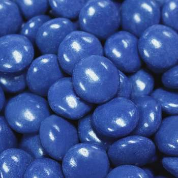 1 lb Blue Candy Milk Chocolate Minis by Just Candy (approx. 500 Pcs)