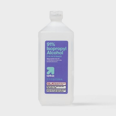 Isopropyl Alcohol 91% - 32fl oz - up&up™