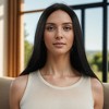 Unique Bargains Women's Straight Long Hair Wig High Temperature Fiber 1 Pc - 2 of 4
