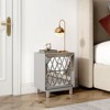 NicBex Nightstand with 2 Drawers,Modern Bedside Table with Unique Design,Side Table for Bedroom,Living Room - 2 of 4