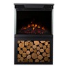 Modern Ember 24-in 3-Sided Freestanding Electric Stove - 2 of 4