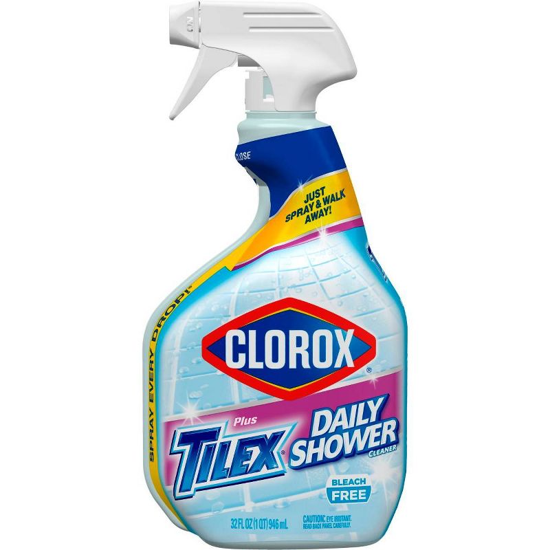 Clorox Plus Tilex Daily Shower Cleaner Spray Bottle - 32oz, 3 of 9