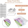 Food Storage Container with Removable Drain Plate and Lid, Stackable Freezer Containers for Fruits, Vegetables, Meat (4, Large) - 2 of 4