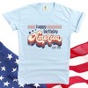 Simply Sage Market Happy Birthday America Retro Garment Dyed Tee - 3 of 4