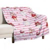 DSANE Christmas Snowman Reindeer Christmas Throw Blanket Soft Fleece Christmas Blanket Cozy Flannel Throw for Couch Bed - 3 of 4