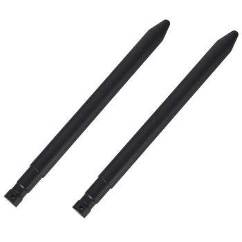 17" Stabilizer Hay Bale Spear Attachment, Pair Quick Attach Bale Spike with Sleeves, Black
