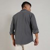 Campus Sutra Men Men's Ash Grey Stripe-Creased Shirt - 4 of 4