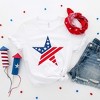 Simply Sage Market Women's Patriotic Star  Short Sleeve Graphic Tee - 3 of 4