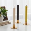 6pk Taper Candle Set Black White and Yellow - Room Essentials™ - image 2 of 3