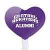 University of Central Arkansas Alumni Heart Love Cupcake Picks Toppers Decoration Set of 6 - 2 of 4