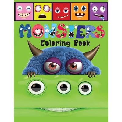 Monsters Coloring Book - by  Lora Dorny (Paperback)