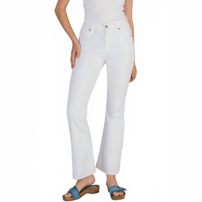 Women's High Rise Flare Jeans - HIDDEN