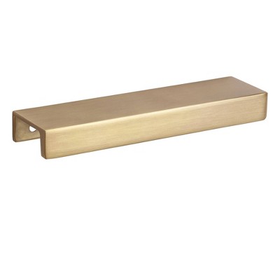 Sumner Street Home Hardware Ethan 1-1/4 in. Satin Brass Cabinet