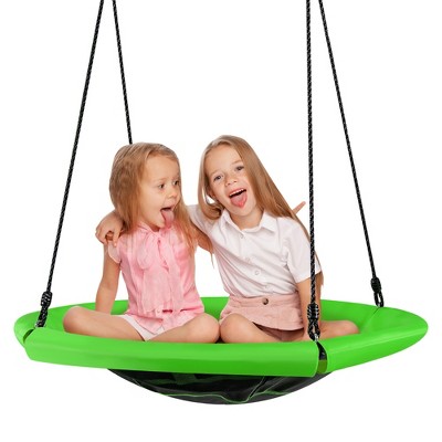 Details about   40"Indoor/Outdoor Nest Swing Round Spider Web Swing Child Kids' Swing Bis 700Lbs 