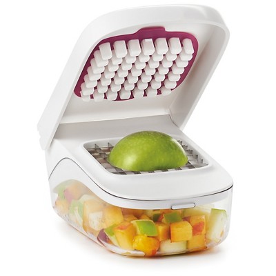 OXO White Stainless Steel Manual Vegetable Chopper