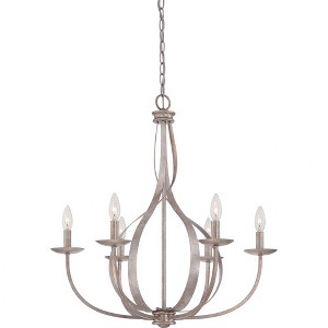 Quoizel Lighting Serenity 6 - Light Chandelier in  Italian Fresco - 1 of 4