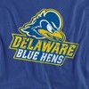 University Of Delaware Distressed Primary Logo Women's Loose T-Shirt Royal - 2 of 4