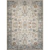 JONATHAN Y Hiero Persian Border Low-Pile Machine-Washable Indoor Area Rug - 2 of 4