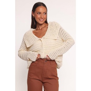 Petal and Pup Womens Lyra Large Collar Cardigan - 1 of 4
