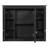 NicBex Bathroom Wall Cabinet with Mirror,Wall Mounted Medicine Cabinet with Shelves,Over Toilet Storage Cabinet with Mirrored Door for Bathroom - 2 of 4
