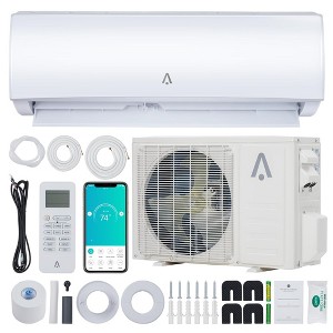 9000 BTU Smart Mini Split Air Conditioner/Heating System 19 SEER Split Inverter AC - 1 of 4