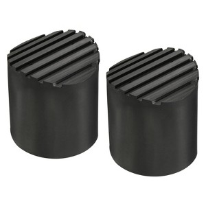 Unique Bargains Non Slip Round Rubber Ladder Accessories Protective Pads 2 Pcs - 1 of 3