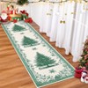 Christmas Rug for Living Room, Washable Non-Slip Bedroom Area Rugs, Soft Low Pile Carpet for Bedroom, Living Room, Entryway, Laundry - 3 of 4