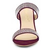 Allegra K Women's Open Toe Stiletto Heel Rhinestone Mules Sandals - 2 of 4