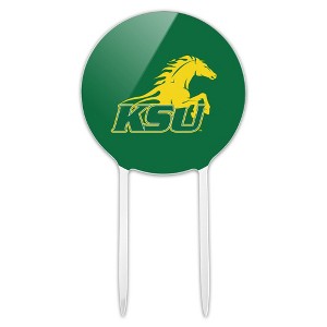 Kentucky State University Primary Logo Acrylic Cake Topper Party Decoration for Wedding Anniversary Birthday Graduation - 1 of 4