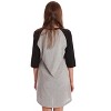 Just Love Sleep Dress for Women - Baseball Sleeve Sleeping Dorm Shirt - Ladies Nightshirt - Nightgown Sleepwear - 3 of 3