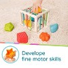 Etokfoks Shape Sorter Toy 10pcs Montessori Sensory Blocks Fine Motor Skills Learning Toy for Toddlers Ages 18 Months Up - 3 of 4