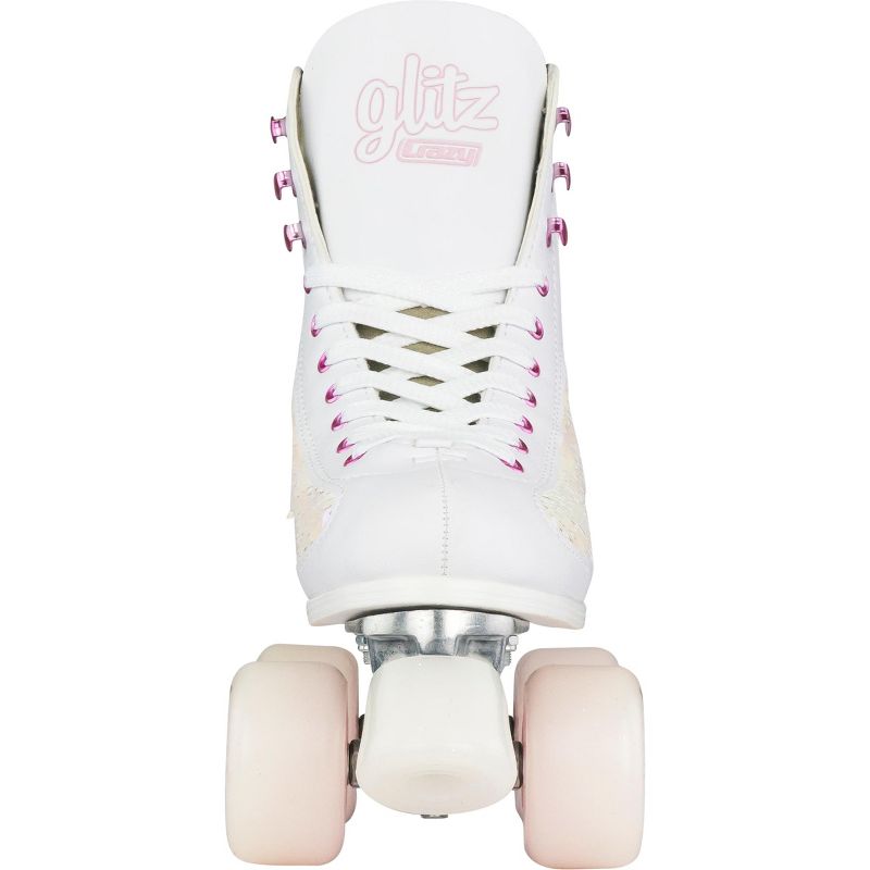 Crazy Skates Glitz Roller Skates For Women And Girls - Dazzling Glitter Sparkle Quad Skates, 3 of 7