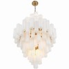 Crystorama Lighting Addis 20 - Light Chandelier in  Aged Brass - 3 of 4