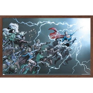 Trends International DC Comics - Justice League - Rebirth #1 Framed Wall Poster Prints - 1 of 4