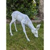 SPI Home Garden Deer Pair – 26.5-Inch Cast Aluminum Outdoor Sculptures with Antique Bronze Finish for Woodland-Inspired Decor - 3 of 4