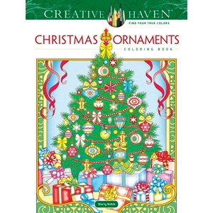 Creative Haven Christmas Ornaments Coloring Book - (Adult Coloring Books: Christmas) by  Marty Noble (Paperback) - 1 of 1