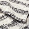 Contrast Edge Stripe Throw Blanket Railroad Gray/Cream - Hearth & Hand™ with Magnolia - image 4 of 4