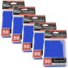 Monster Protectors Standard Size Sleeves for TCGs(250pk) - Blue Glossy - Compatible w/ Magic The Gathering, Yugioh, Pokémon & Other Standard Sized - 2 of 2