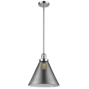 Cone - 1 Light Mini Pendant In Industrial Style-16 Inches Tall and 12 Inches Wide - 1 of 1