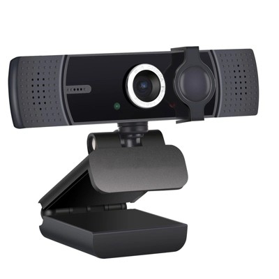 MOVSSOU 1080P FHD Web Camera with Microphone USB Webcam