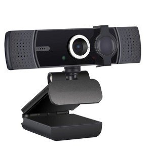 MOVSSOU 1080P FHD Web Camera with Microphone USB Webcam - 1 of 4