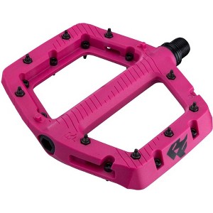 RaceFace Chester Pedals - Platform, Composite, 9/16", Large, Magenta - 1 of 3