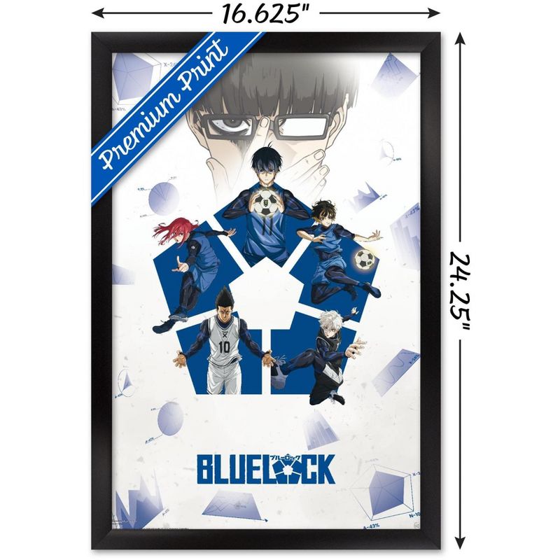 Trends International Blue Lock - Project Framed Wall Poster Prints, 3 of 7