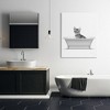 Stupell Industries Kitten In Bathroom Tub Animal, 48" x 36" - 2 of 4