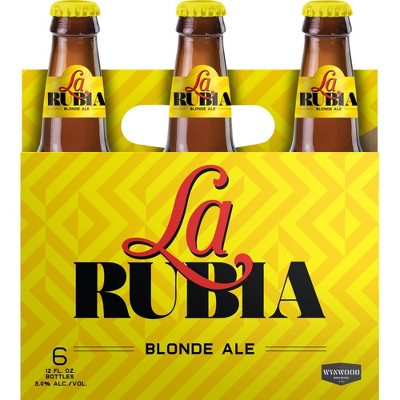 Wynwood La Rubia Blonde Ale Beer - 6pk/12 fl oz Bottles