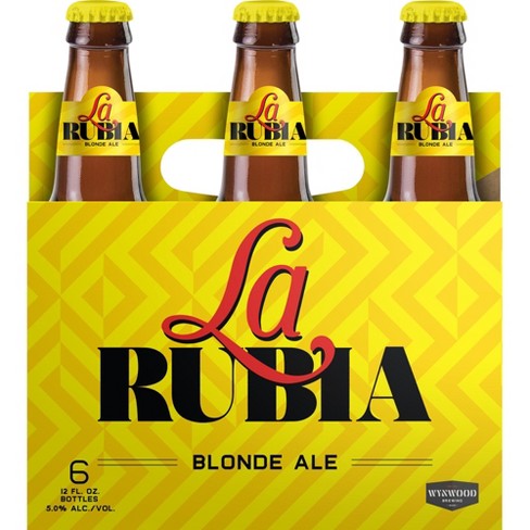 Wynwood La Rubia Blonde Ale Beer - 6pk/12 fl oz Bottles - image 1 of 4